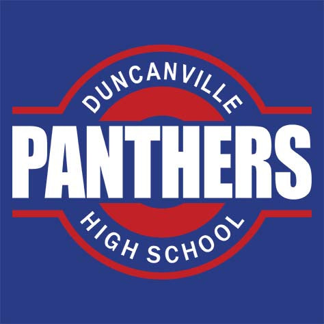 Duncanville High School Royal T-shirt 11