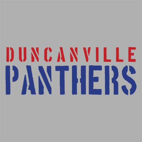 Duncanville High School Sports Grey T-shirt 17