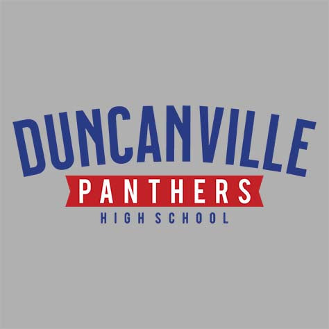 Duncanville High School Sports Grey Hoodie 21