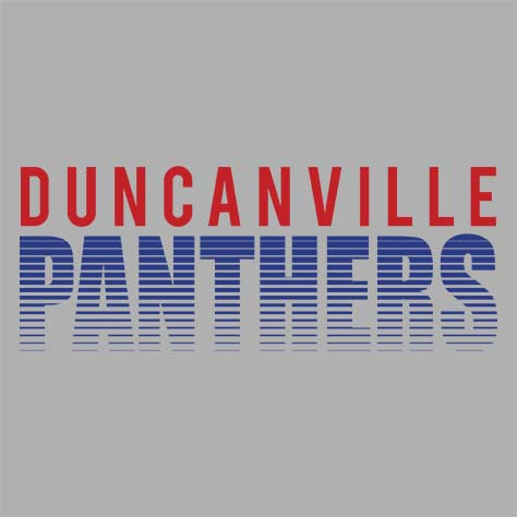 Duncanville High School Sports Grey Hoodie 24