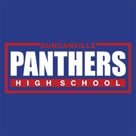 Duncanville High School Royal T-shirt 49