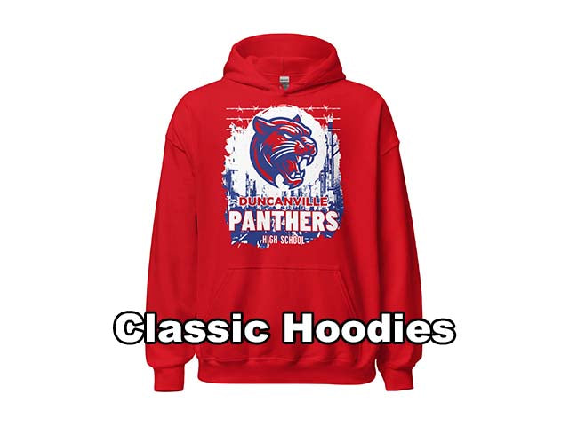 Classic Hoodies - Duncanville High School Panthers