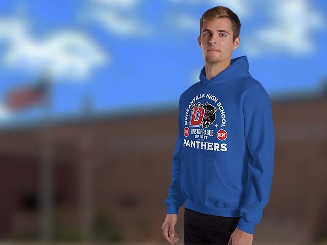Duncanville High School Panthers Classic Unisex Hoodies All Products Page