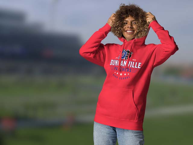 Duncanville High School Panthers Premium Unisex Hoodies All Products Page
