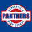 Close-up view of Duncanville High School Panthers Royal Blue Classic Unisex T-shirt 011