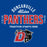 Close-up view of Duncanville High School Panthers Women's Royal Blue SoftStyle T-shirt 040