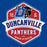 Close-up view of Duncanville High School Panthers Royal Blue Classic Unisex T-shirt 209