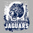 Close-up view of Flower Mound High School Jaguars Athletic Grey Premium T-shirt 202