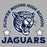 Close-up view of Flower Mound High School Jaguars Sport Grey Classic Unisex Hoodie 208