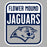 Close-up view of Flower Mound High School Jaguars Sport Grey Classic Unisex T-shirt 001