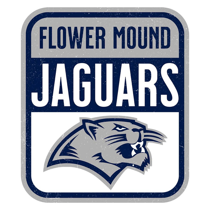 Flower Mound High School Jaguars Unisex 3/4 sleeve Raglan T-shirt 001