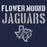 Close-up view of Flower Mound High School Jaguars Navy Blue Classic Unisex T-shirt 017