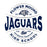 Close-up view of Flower Mound High School Jaguars Unisex 3/4 sleeve Raglan T-shirt 218