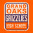 Close-up of Grand Oaks High School Grizzlies Women's Orange T-shirts 01