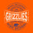 Close-up of Grand Oaks High School Grizzlies Premium Orange Unisex T-shirt 10