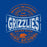 Close-p of Grand Oaks High School Grizzlies Premium Royal Unisex T-shirt 10