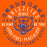 Close-up of Grand Oaks High School Grizzlies Classic Unisex Orange T-shirt 16