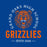 Close-up of Grand Oaks High School Grizzlies Premium Royal Unisex T-shirt 18