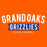 Close-up of Grand Oaks High School Grizzlies Premium Orange Unisex T-shirt 21