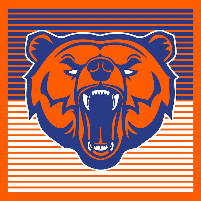 Close-up of Grand Oaks High School Grizzlies Premium Orange Unisex T-shirt 27