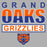 Close-up of Grand Oaks High School Grizzlies Carbon Grey Premium Hoodie 29