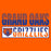 Close-up of Grand Oaks High School Grizzlies Classic Unisex Orange T-shirt 31