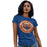 Woman wearing a Grand Oaks High School Grizzlies Women's Royal T-shirt 02