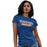 Woman wearing a Grand Oaks High School Grizzlies Women's Royal T-shirt 21