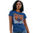 Woman wearing a Grand Oaks High School Grizzlies Women's Royal T-shirt 27