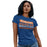 Woman wearing a Grand Oaks High School Grizzlies Women's Royal T-shirt 35