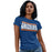 Woman wearing a Grand Oaks High School Grizzlies Women's Royal T-shirt 98