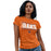 Woman wearing a Grand Oaks High School Grizzlies Women's Orange T-shirts 07