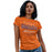 Woman wearing a Grand Oaks High School Grizzlies Women's Orange T-shirts 34