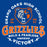 Close-up view of Grand Oaks High School Grizzlies Classic Unisex Royal T-shirt 206