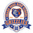 Close-up view of Grand Oaks High School Grizzlies Unisex 3/4 sleeve Raglan T-shirt 212