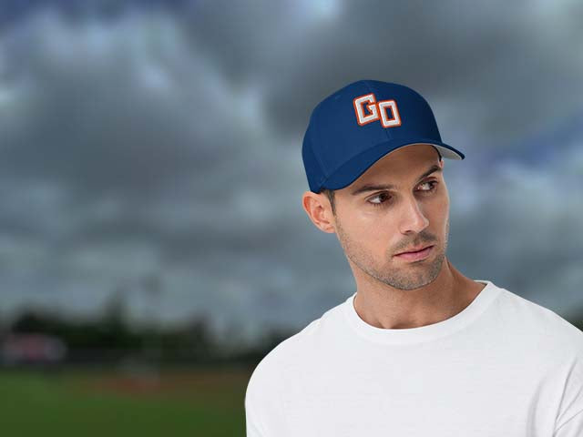 Grand Oaks High School Grizzlies FlexFit Baseball Caps Collection Page