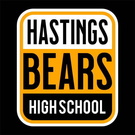 Hastings High School Black Classic T-shirt 01