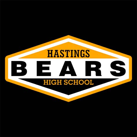 Hastings High School Black Classic Hoodie 09