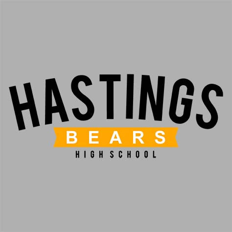 Hastings High School Sports Grey Women's T-shirt 21