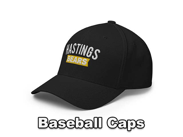 Baseball Caps for Hastings High School Bears