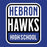 Hebron High School Women's Royal Blue T-shirt 01