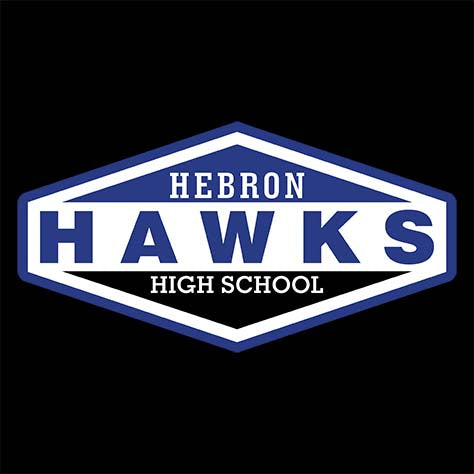 Hebron High School Women's Black T-shirt 09