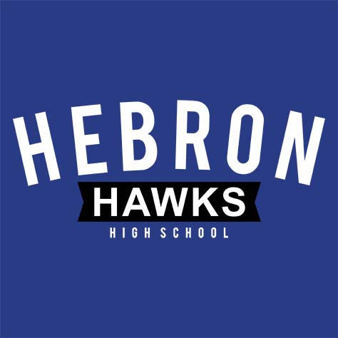 Hebron High School Women's Royal Blue T-shirt 21