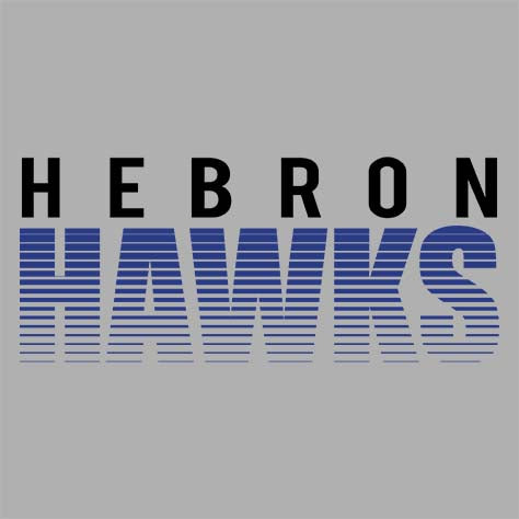 Hebron High School Sports Grey Classic Hoodie 24