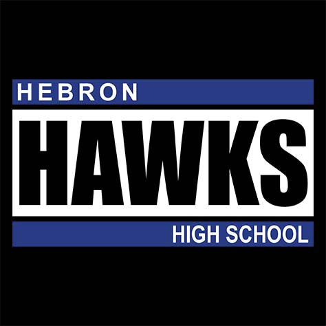 Hebron High School Black Classic T-shirt 98