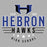 Close-up view of Hebron High School Hawks Unisex 3/4 sleeve Raglan T-shirt 217