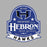 Close-up view of Hebron High School Hawks Unisex 3/4 sleeve Raglan T-shirt 219