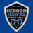 Close-up view of Hebron High School Hawks Royal Blue Classic Unisex T-shirt 225