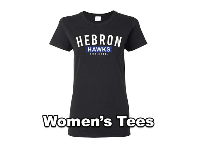 Women's T-shirts - Hebron Hawks High School