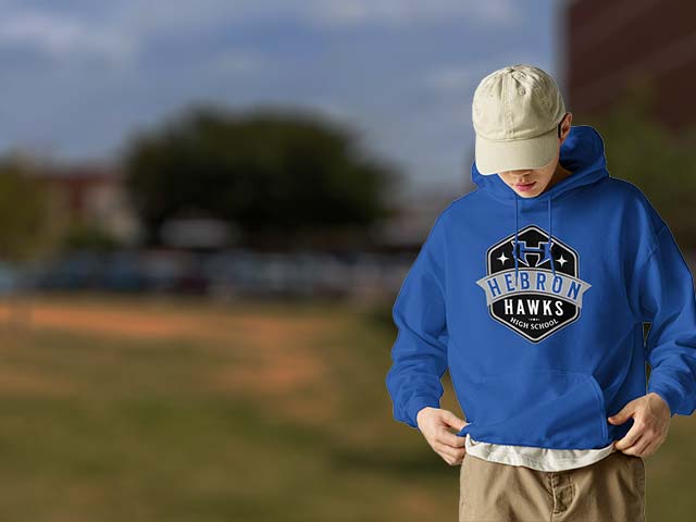 Hebron High school Hawks Premium Unisex Hoodies All Products Page